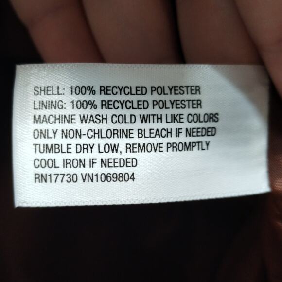 Goodfellow & Co NWT Men's Size XXL Brown Zip-Up Collared Utility Shacket Jacket - Picture 6 of 8